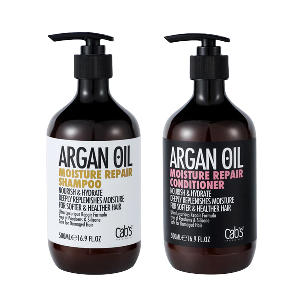 Cab's Argan Oil Set - Shampoo and Conditioner