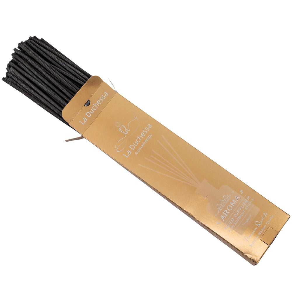 Rattan Reed Diffuser Sticks - Black Colour (60/ 100 Sticks)