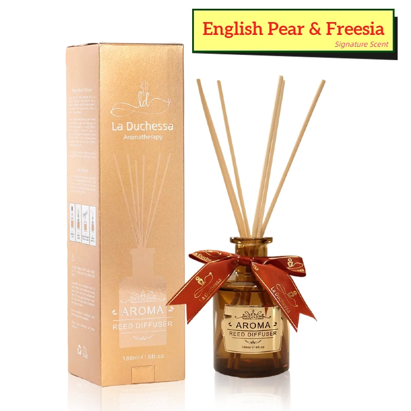 English Pear & Freesia Reed Diffuser, 180ml