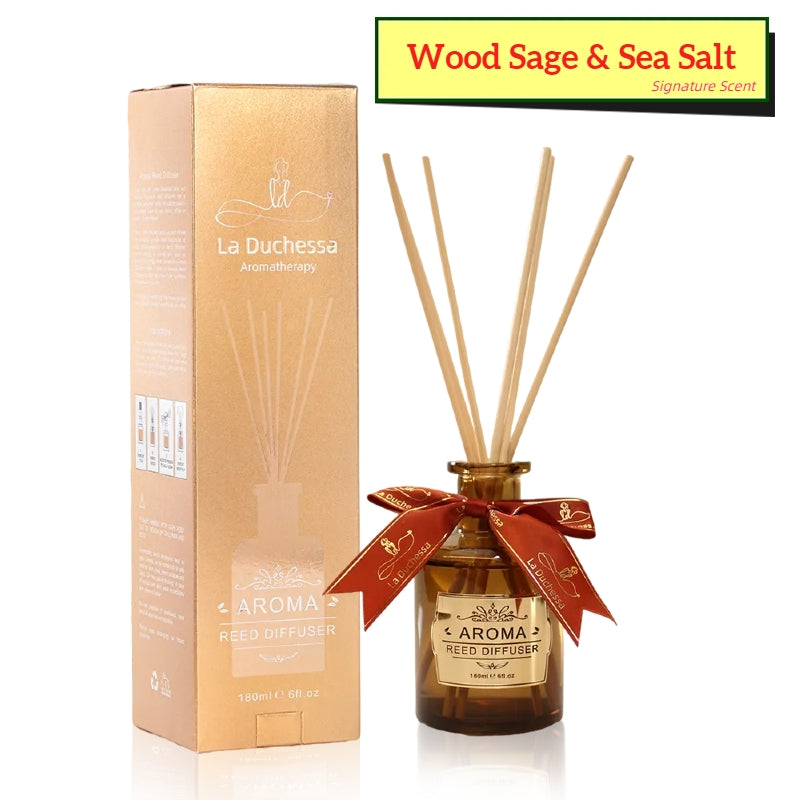 Wood Sage & Sea Salt Reed Diffuser, 180ml